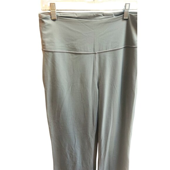 Lululemon Women's size 10 Groove Nulu Super High Rise Flared Pant Green - Picture 9 of 11